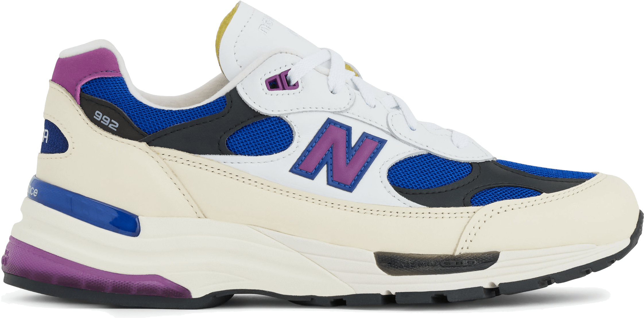 New Balance 992 Made in USA "White Team Royal"