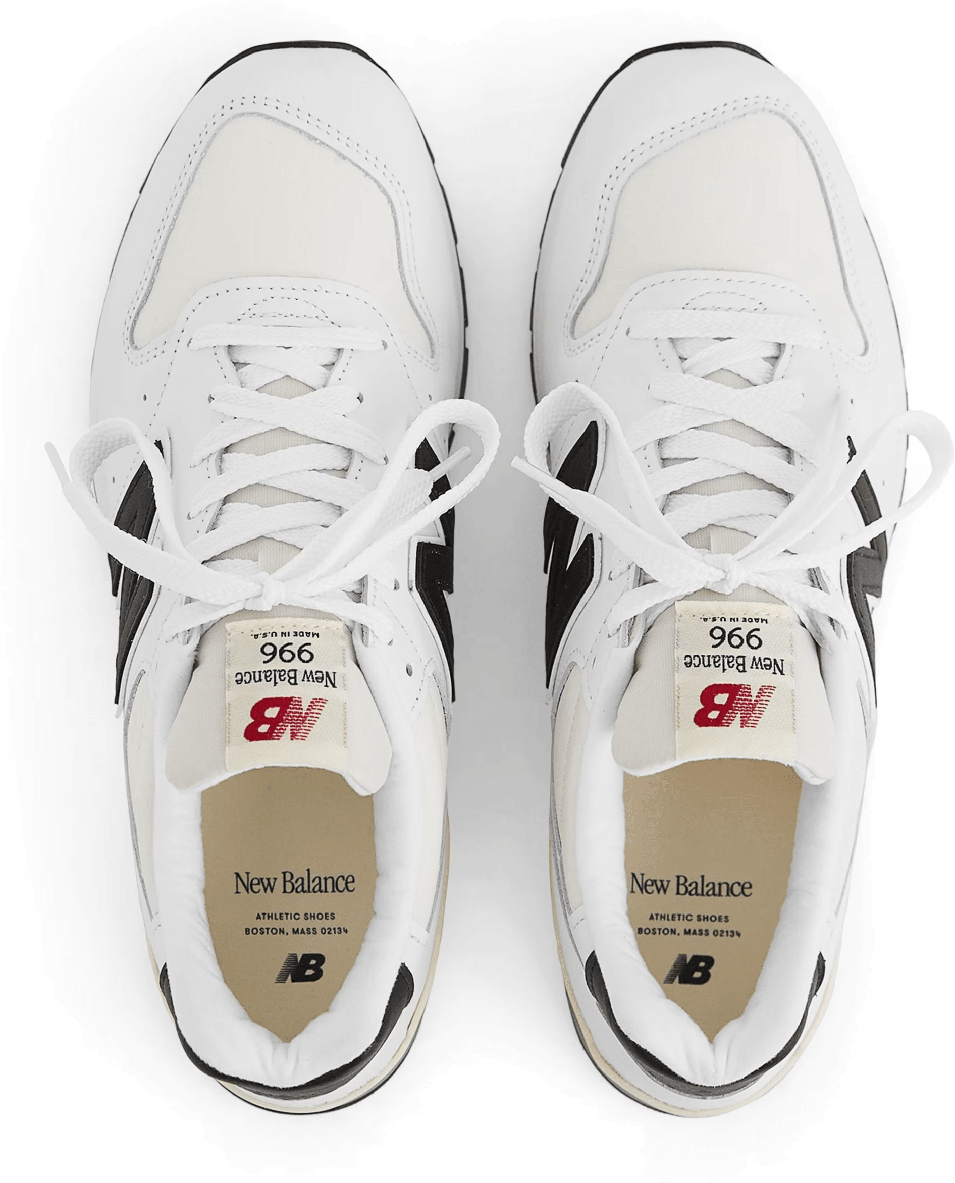 New Balance 996 Made in USA "White Black"