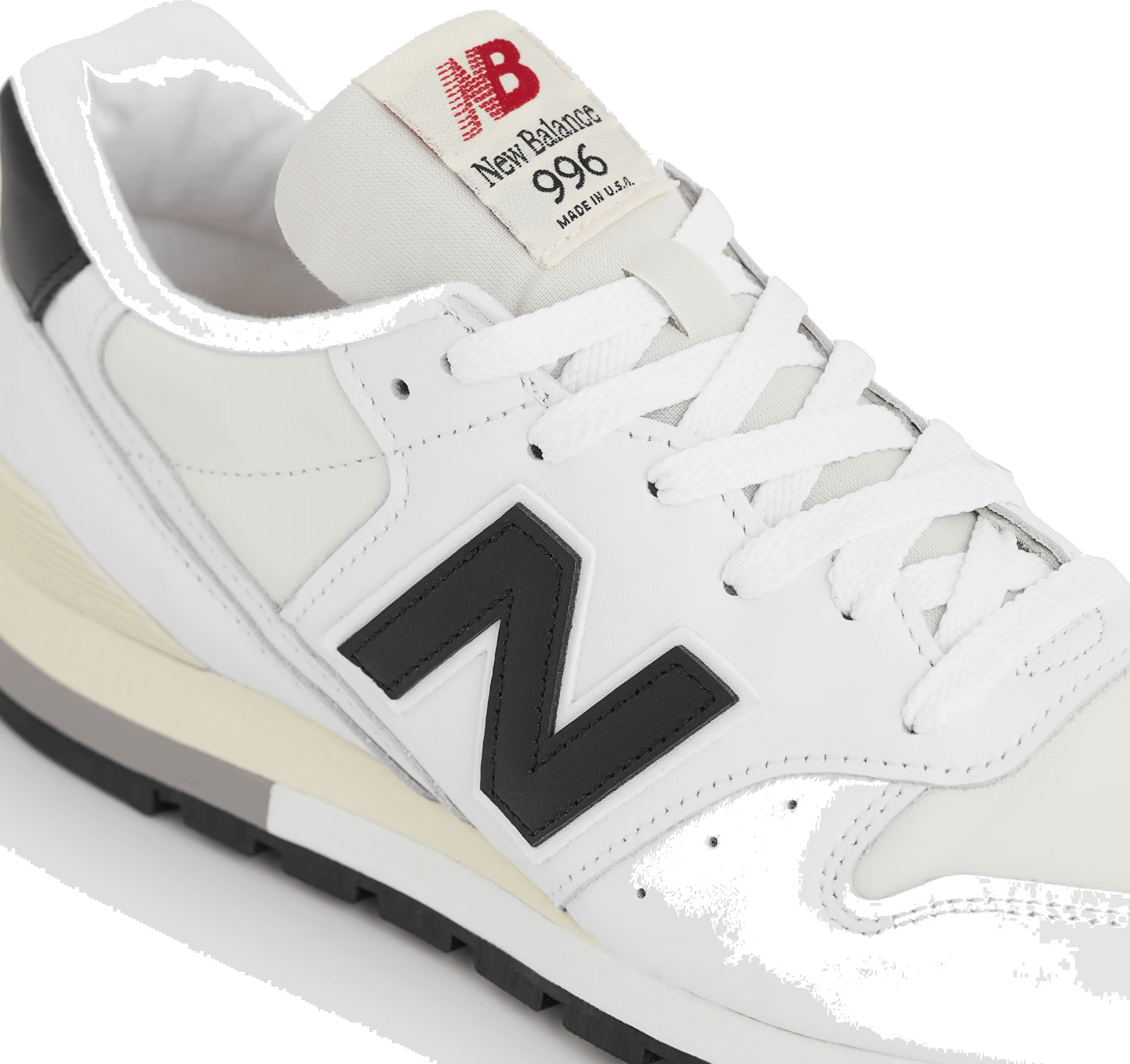 New Balance 996 Made in USA "White Black"