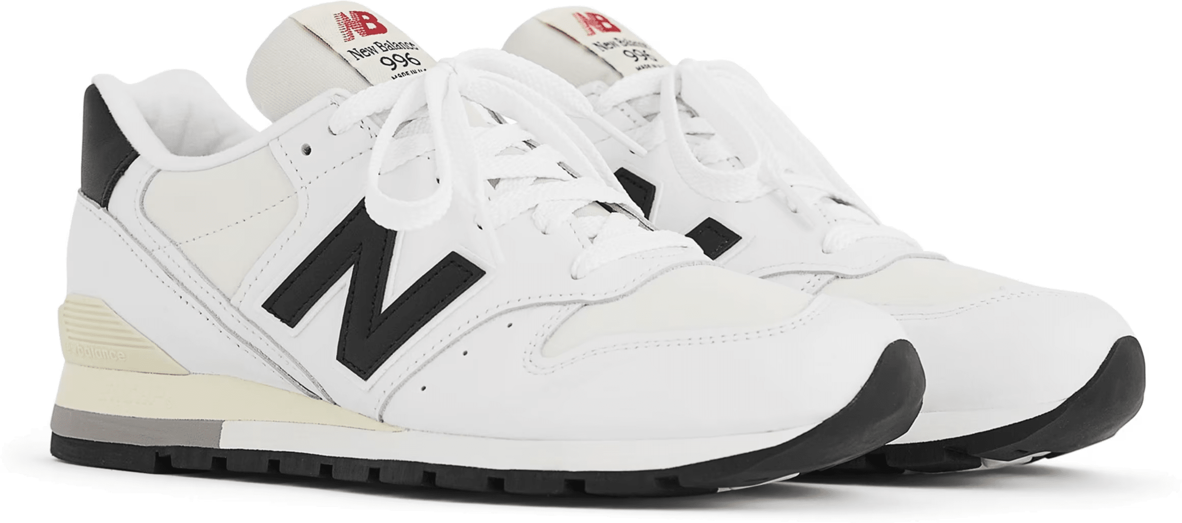 New Balance 996 Made in USA "White Black"