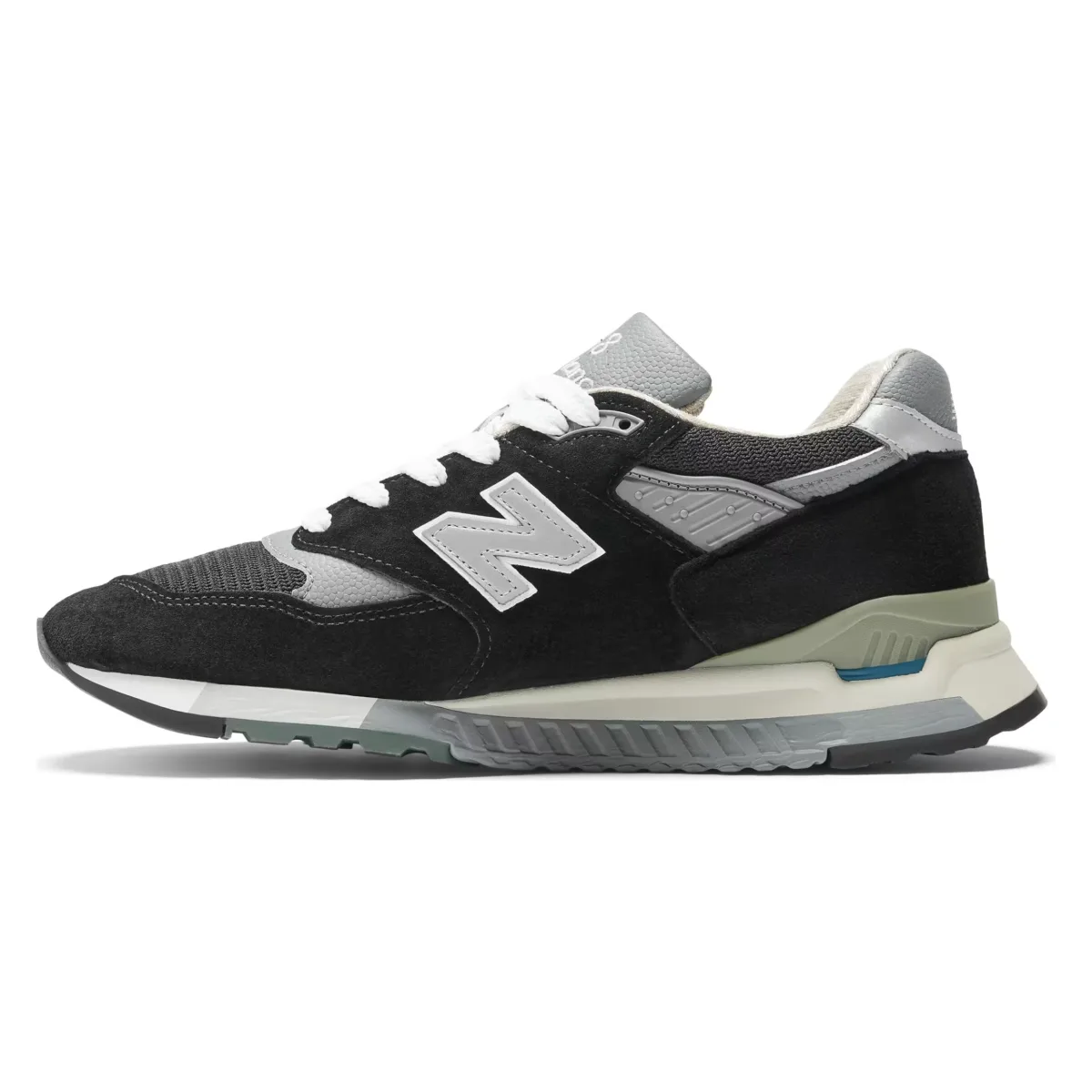 New Balance 998 MiUSA Black Silver