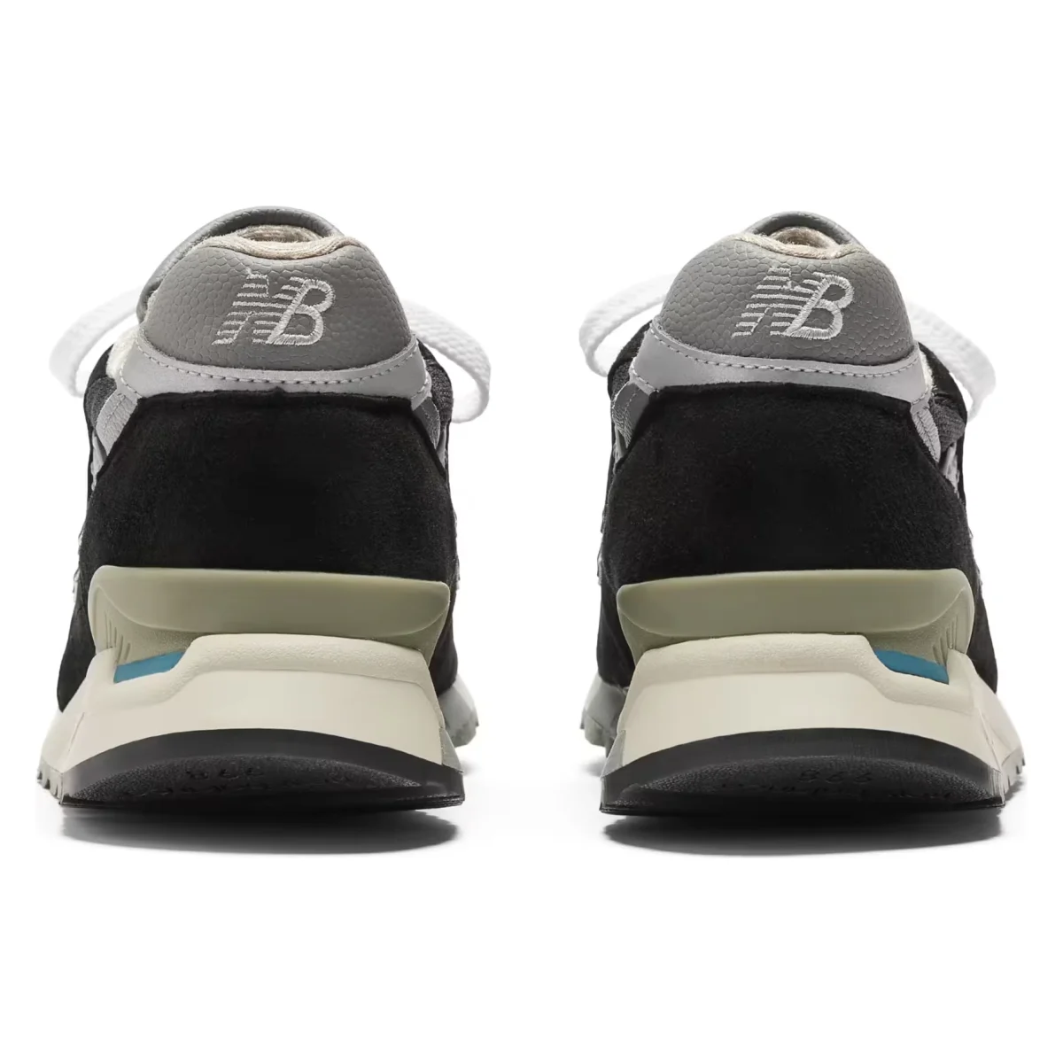 New Balance 998 MiUSA Black Silver
