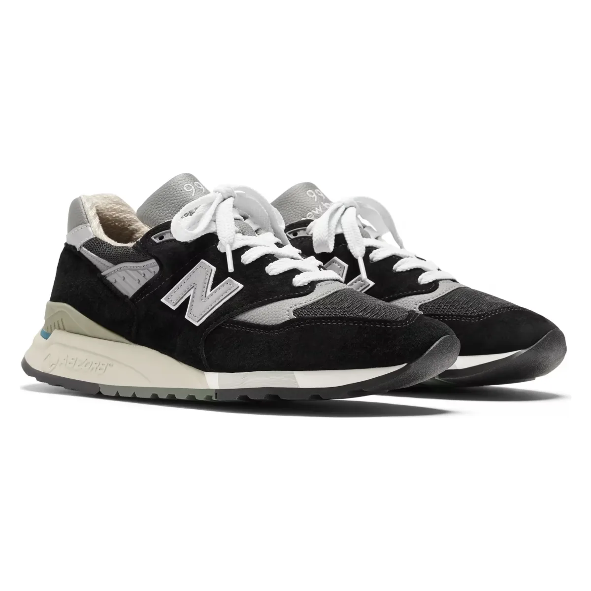 New Balance 998 MiUSA Black Silver