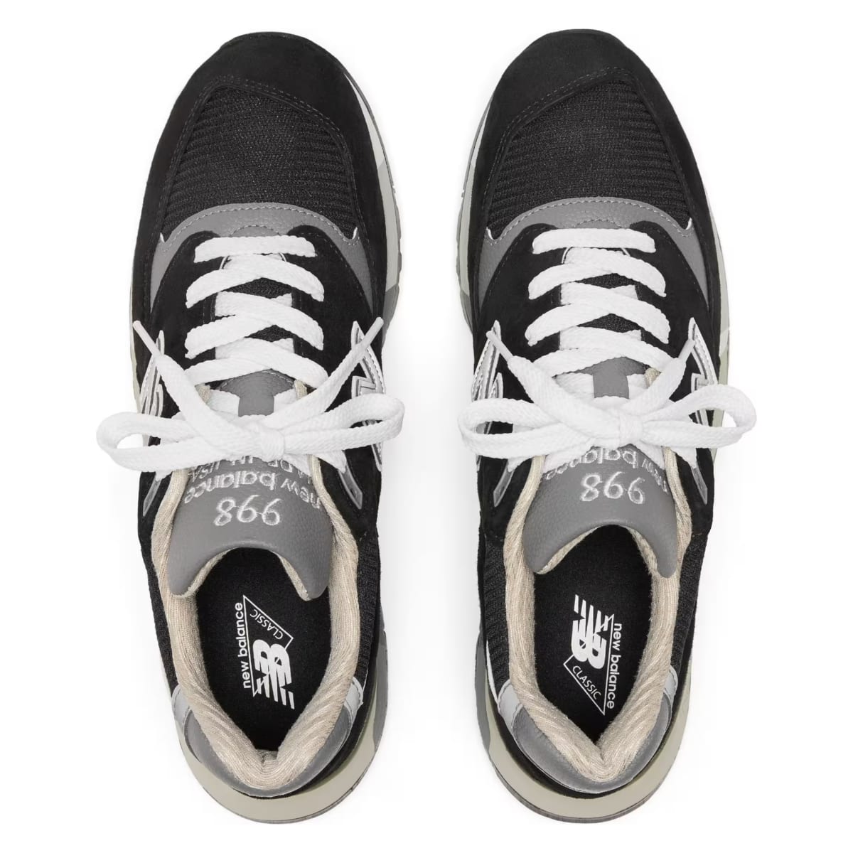 New Balance 998 MiUSA Black Silver