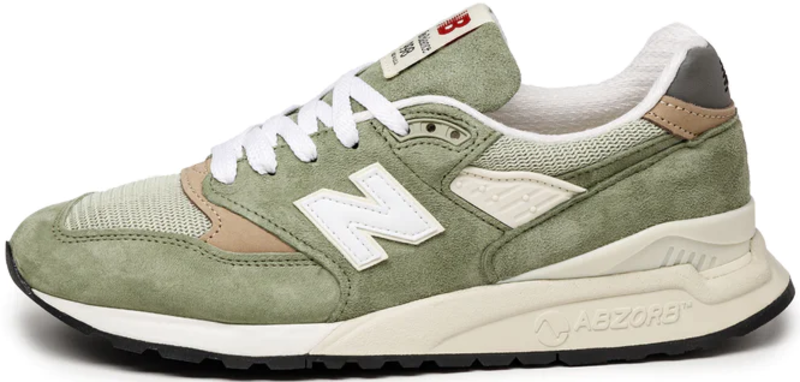 New Balance 998 Made in USA Olive Incense U998GT Sneaker Squad