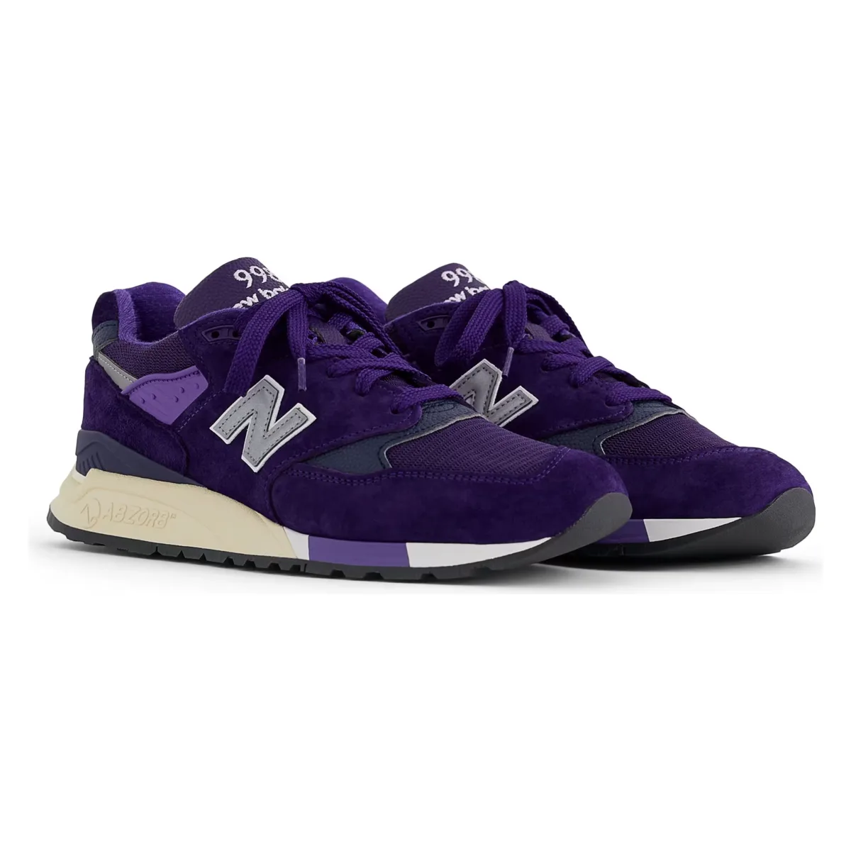 New Balance 998 Made in USA "Plum Silver"