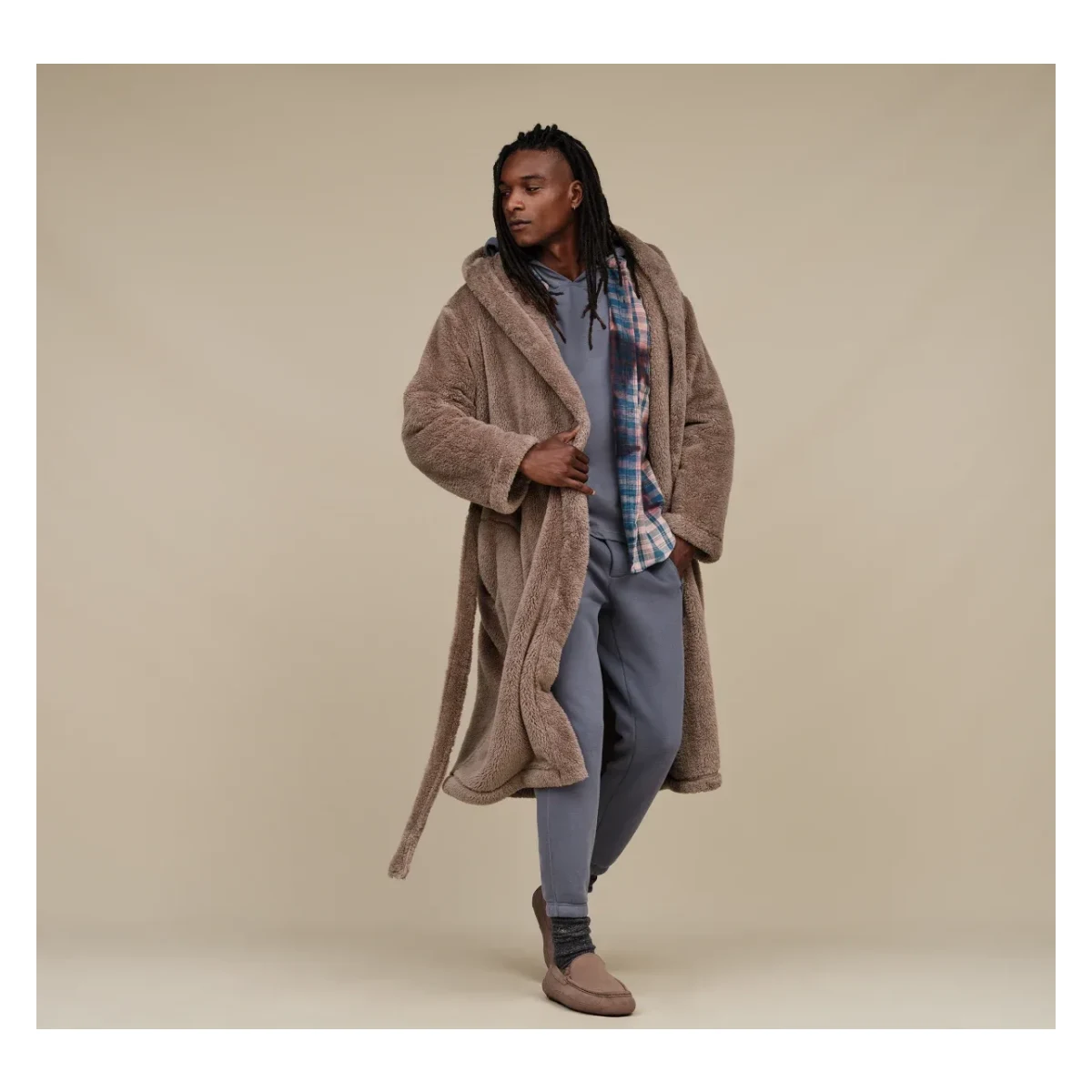 UGG Ascot Pantoffel Heren "Caribou"