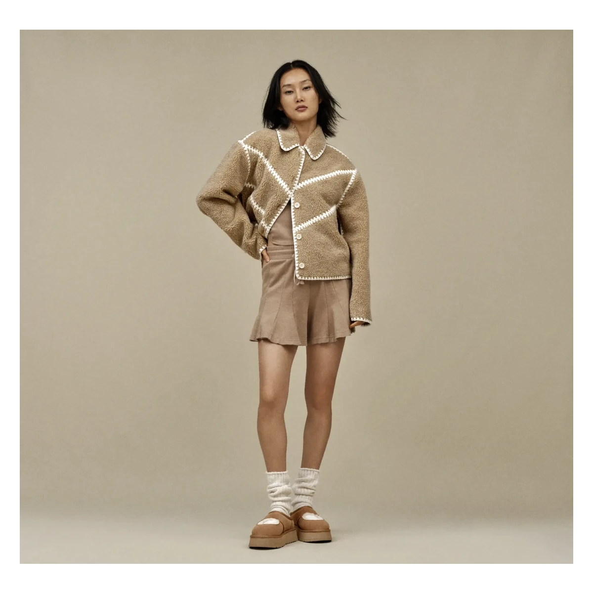 UGG Bea Mary Jane Dames "Chestnut"