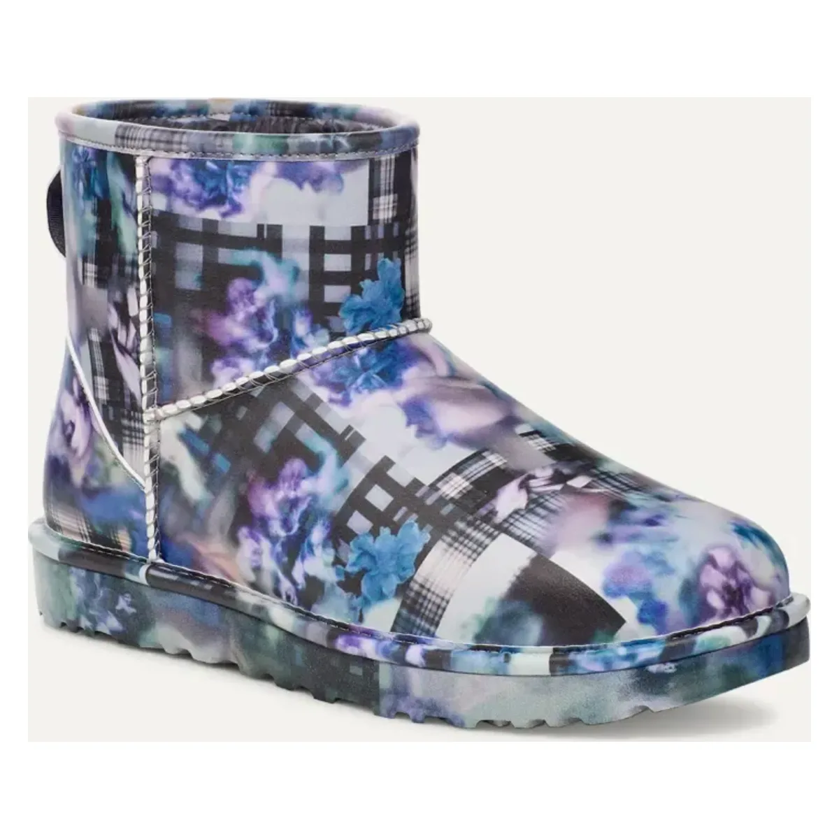 UGG CS Classic Mini "Dark Blue Floral"