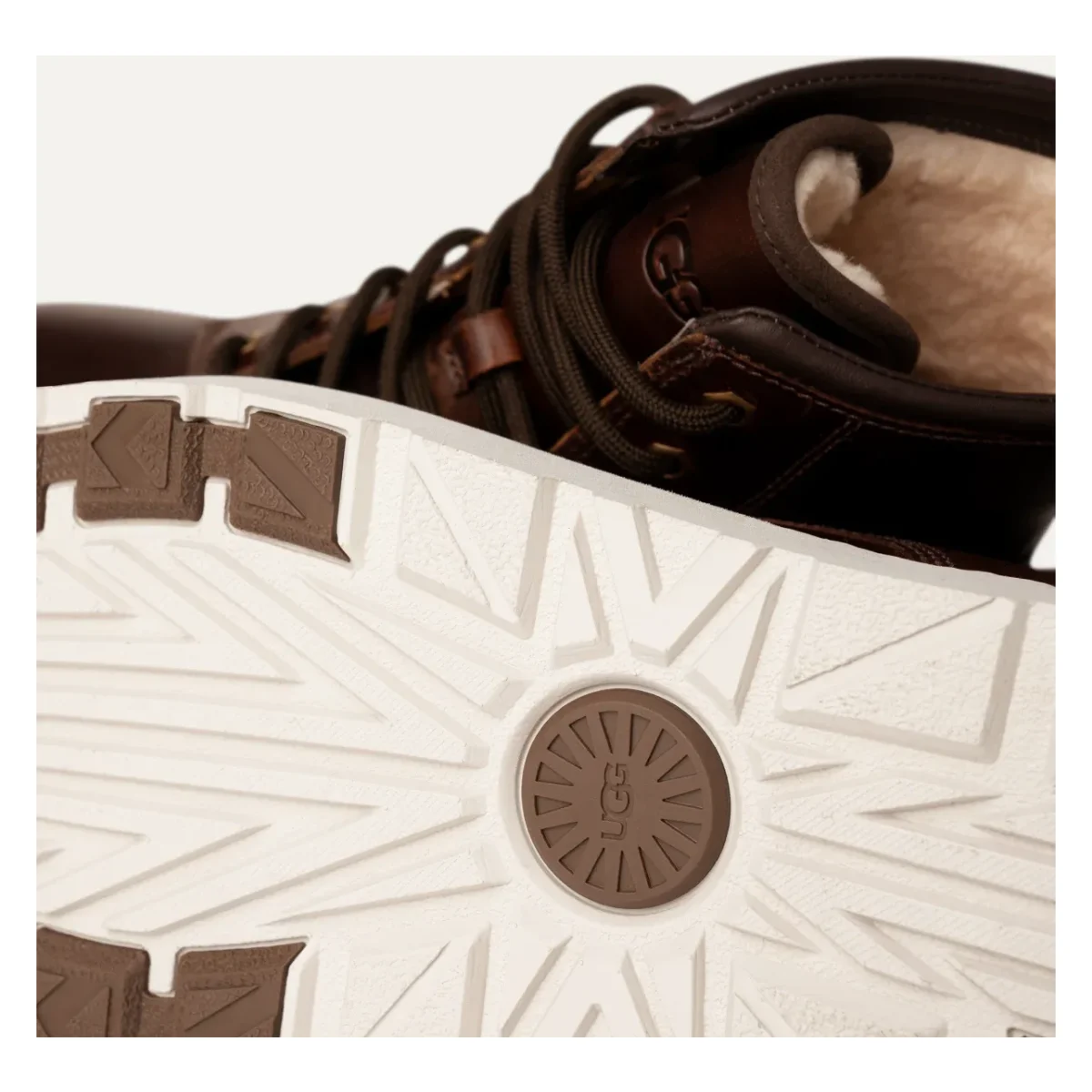 UGG Cason Laars Heren "Dark Chestnut"