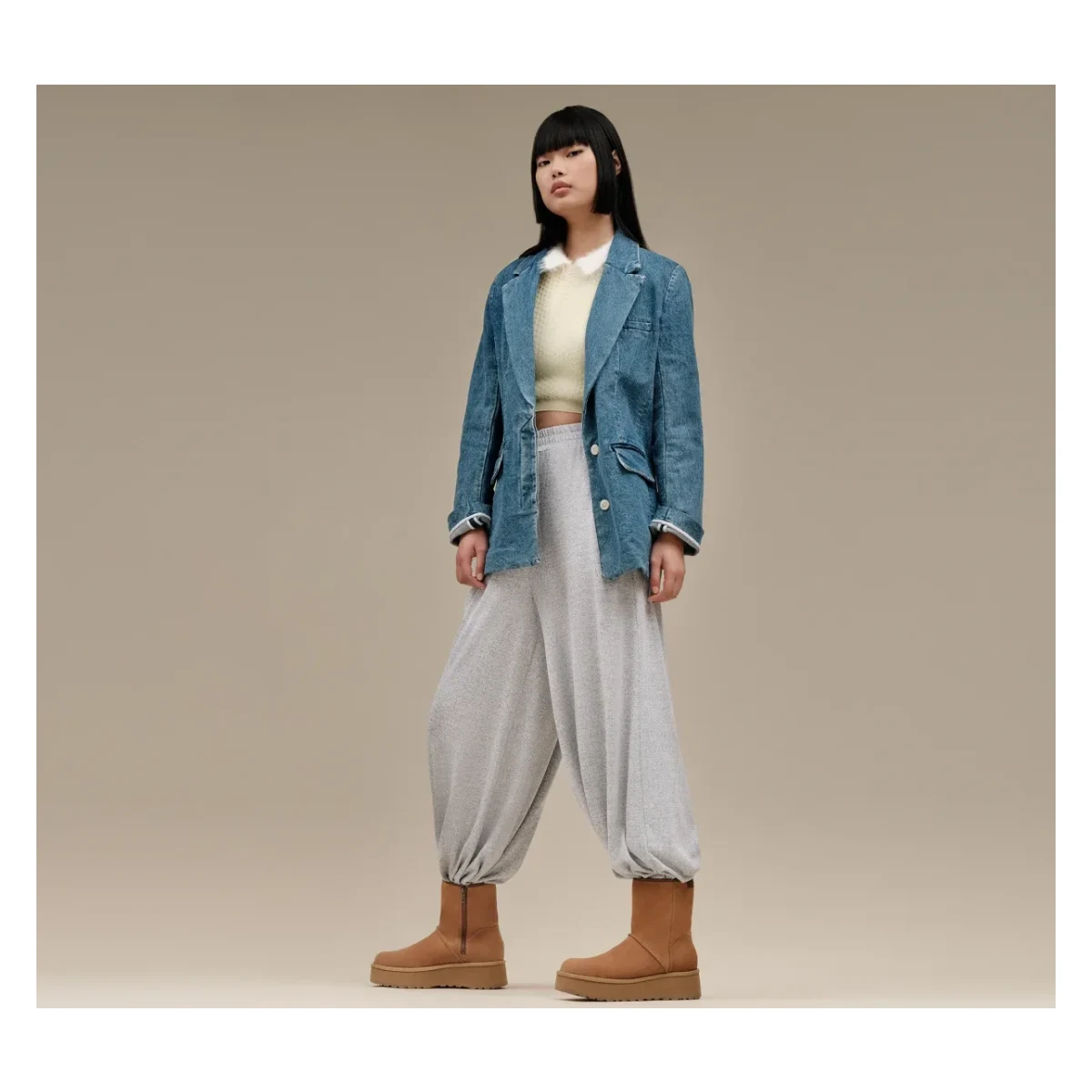 UGG Cityfunc Mid Laars Dames "Chestnut"