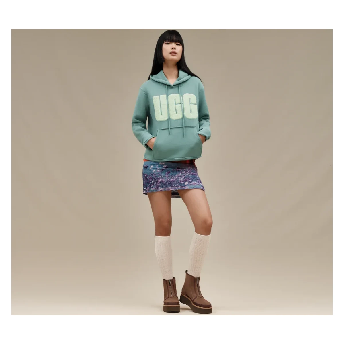 UGG Cityfunc Zip Laars Dames "Hickory"