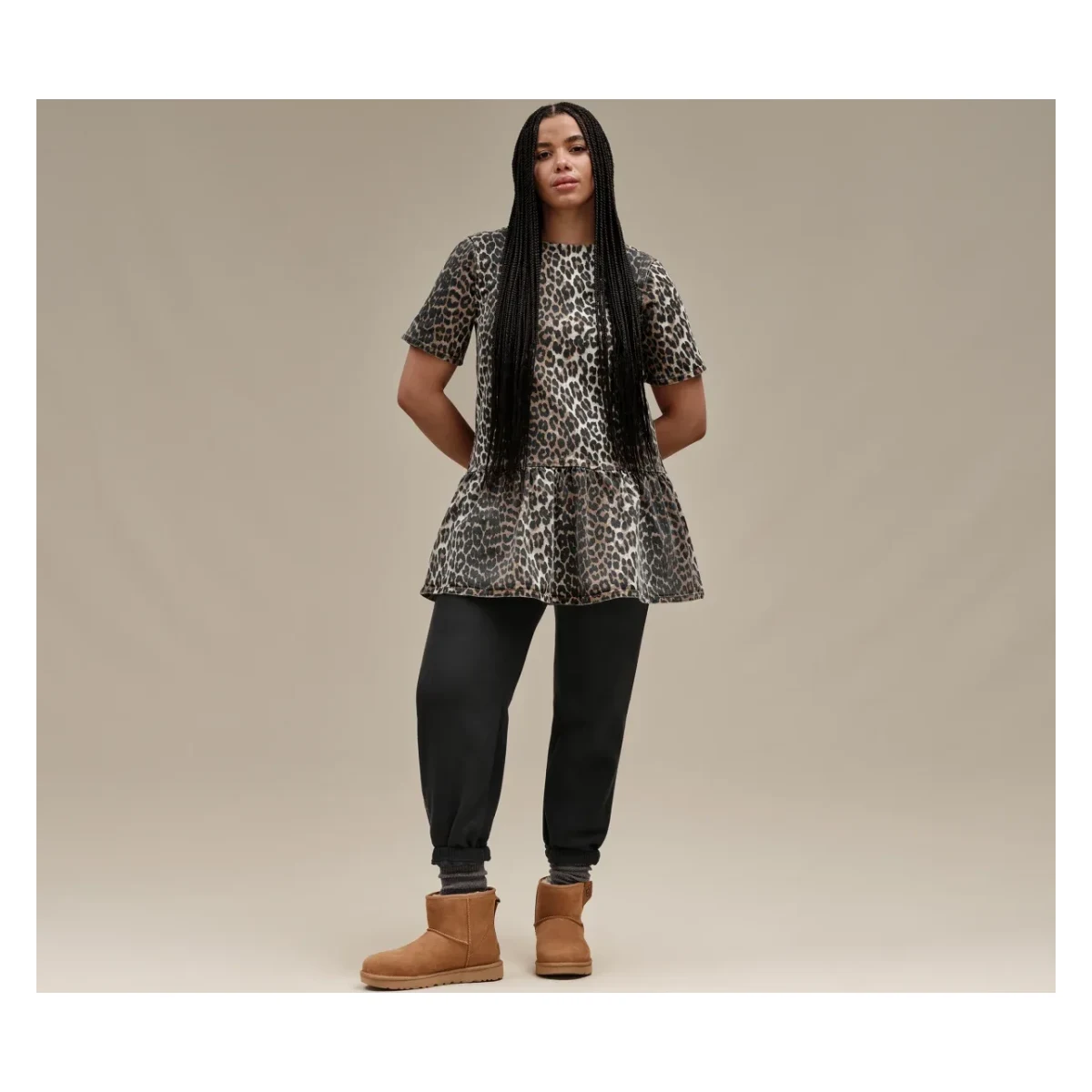 UGG Classic Mini Bailey Laars Dames "Chestnut"