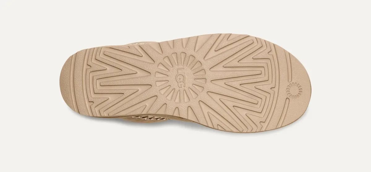 UGG Classic Mini Crescent Laars Dames "Mustard Seed"