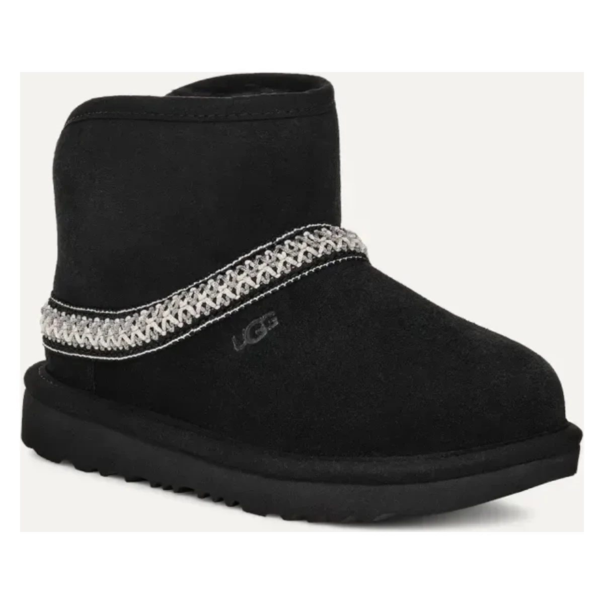UGG Classic Mini Crescent Laars Kids "Black"