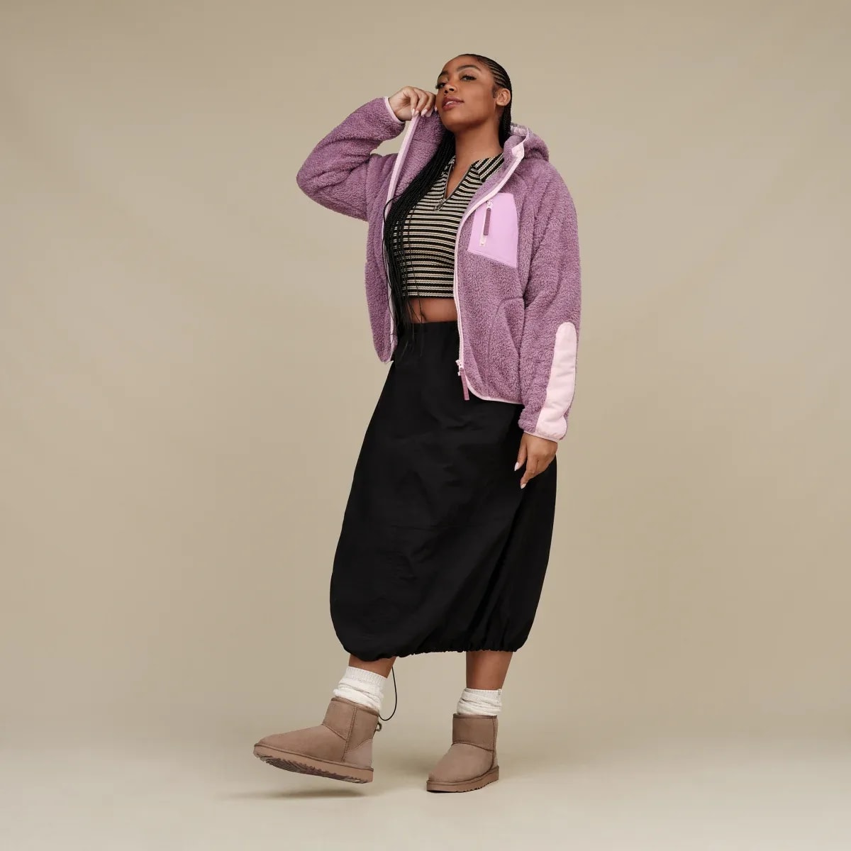 UGG Classic Mini II Laars Dames "Caribou"