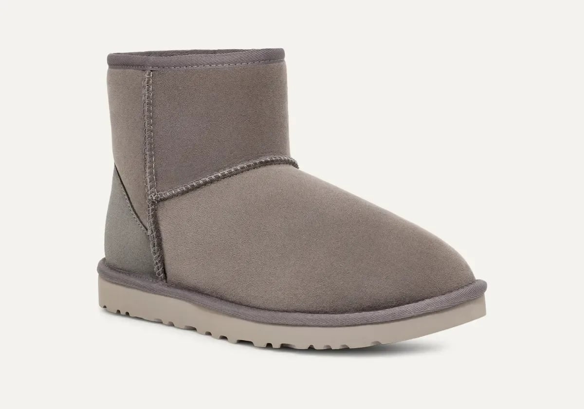 UGG Classic Mini Laars Heren "Dark Grey"