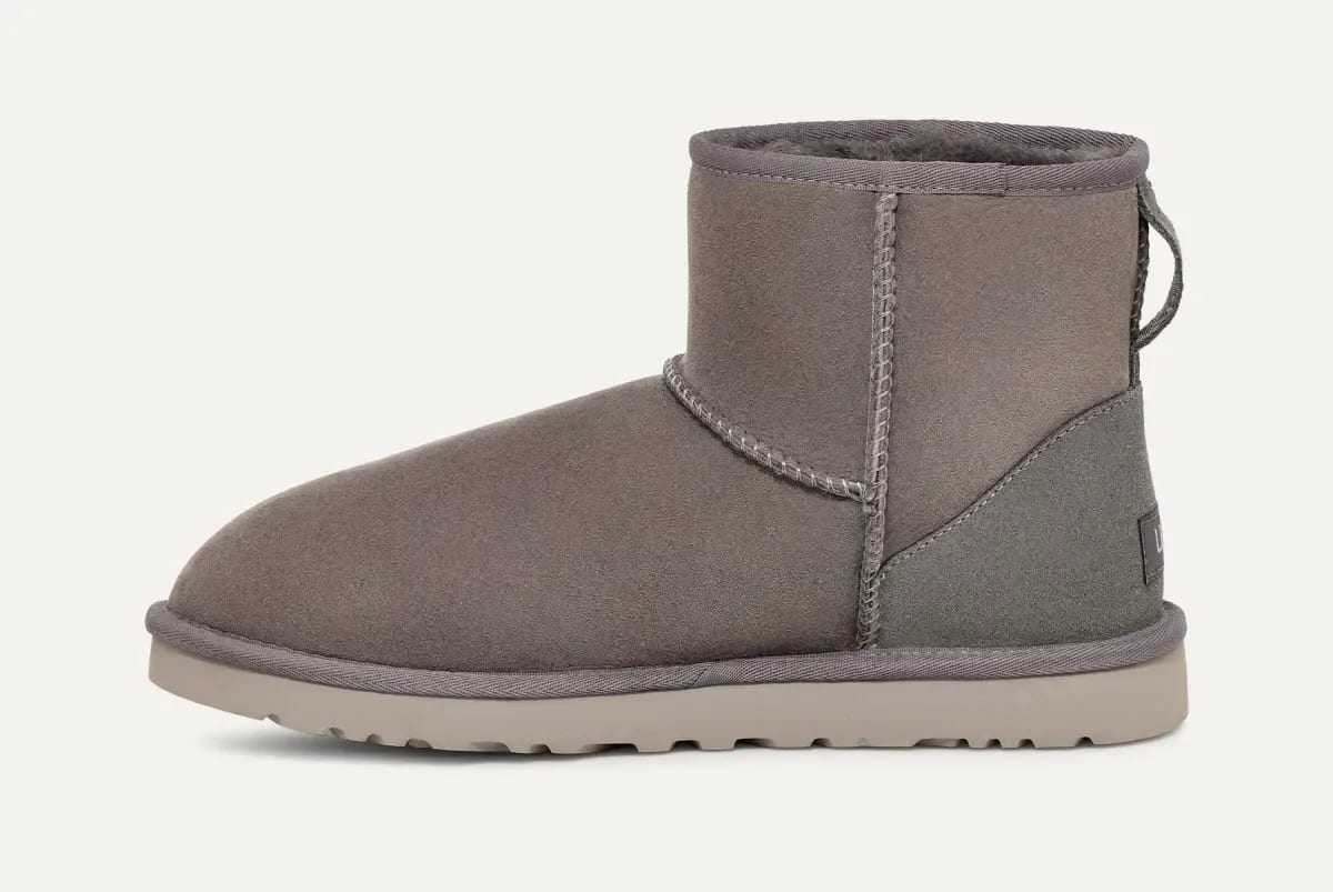 UGG Classic Mini Laars Heren "Dark Grey"