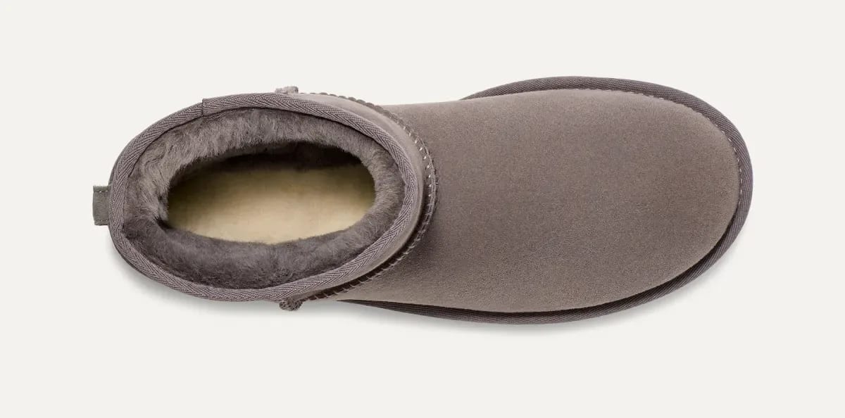 UGG Classic Mini Laars Heren "Dark Grey"