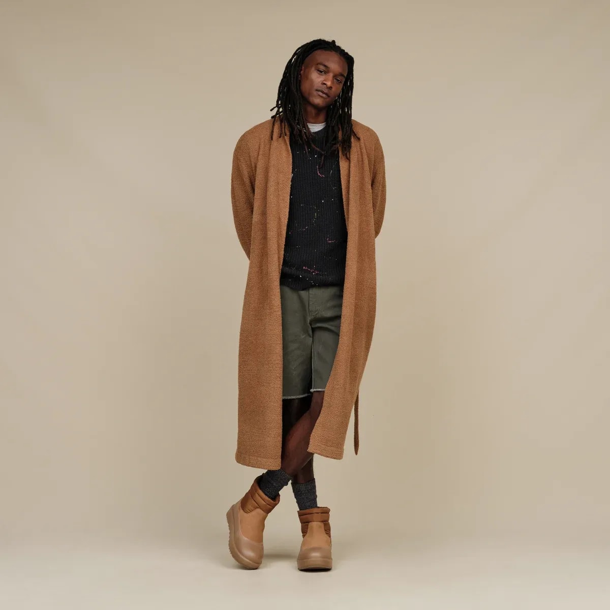 UGG Classic Mini Mod Laars Heren "Chestnut"