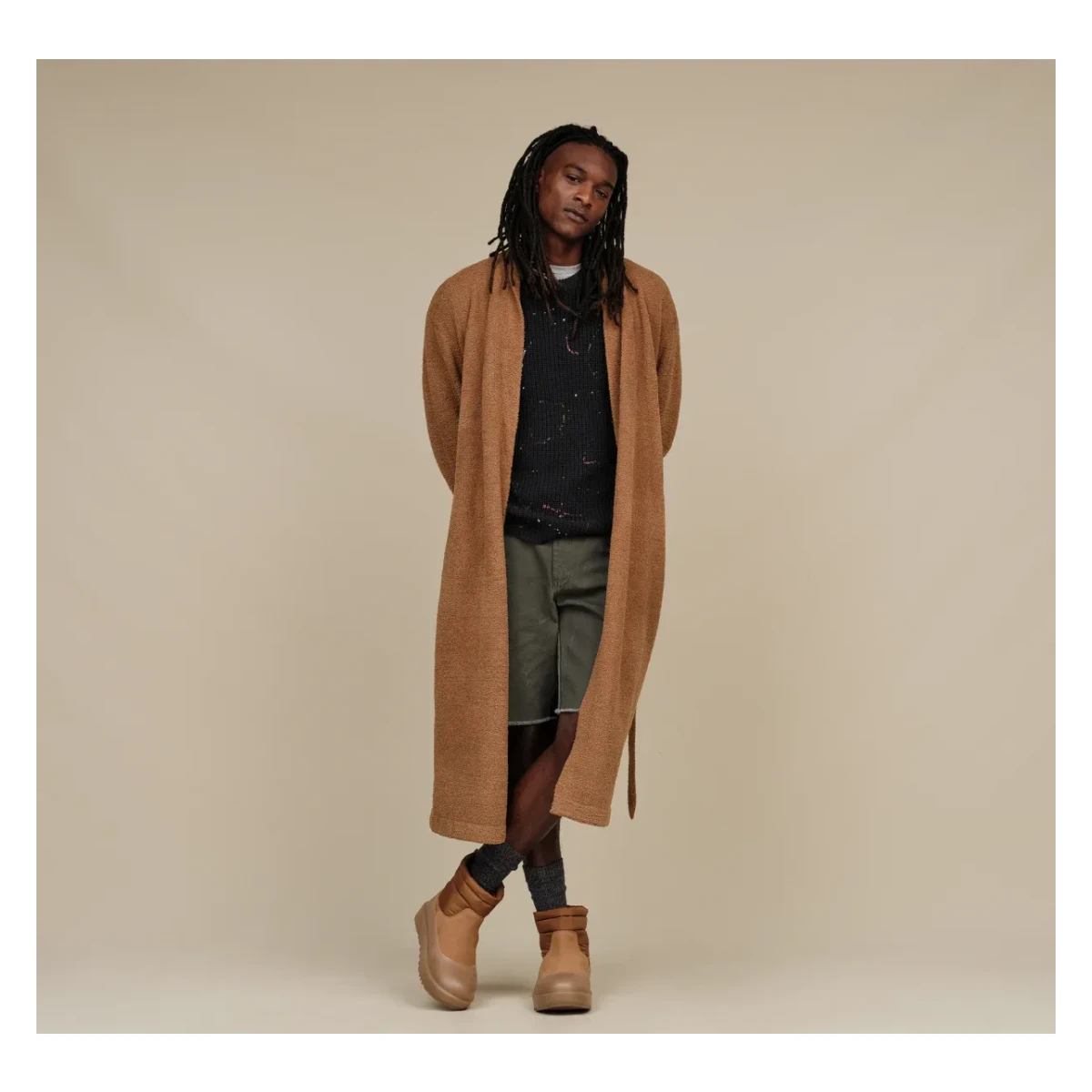 UGG Classic Mini Mod Laars Heren "Chestnut"
