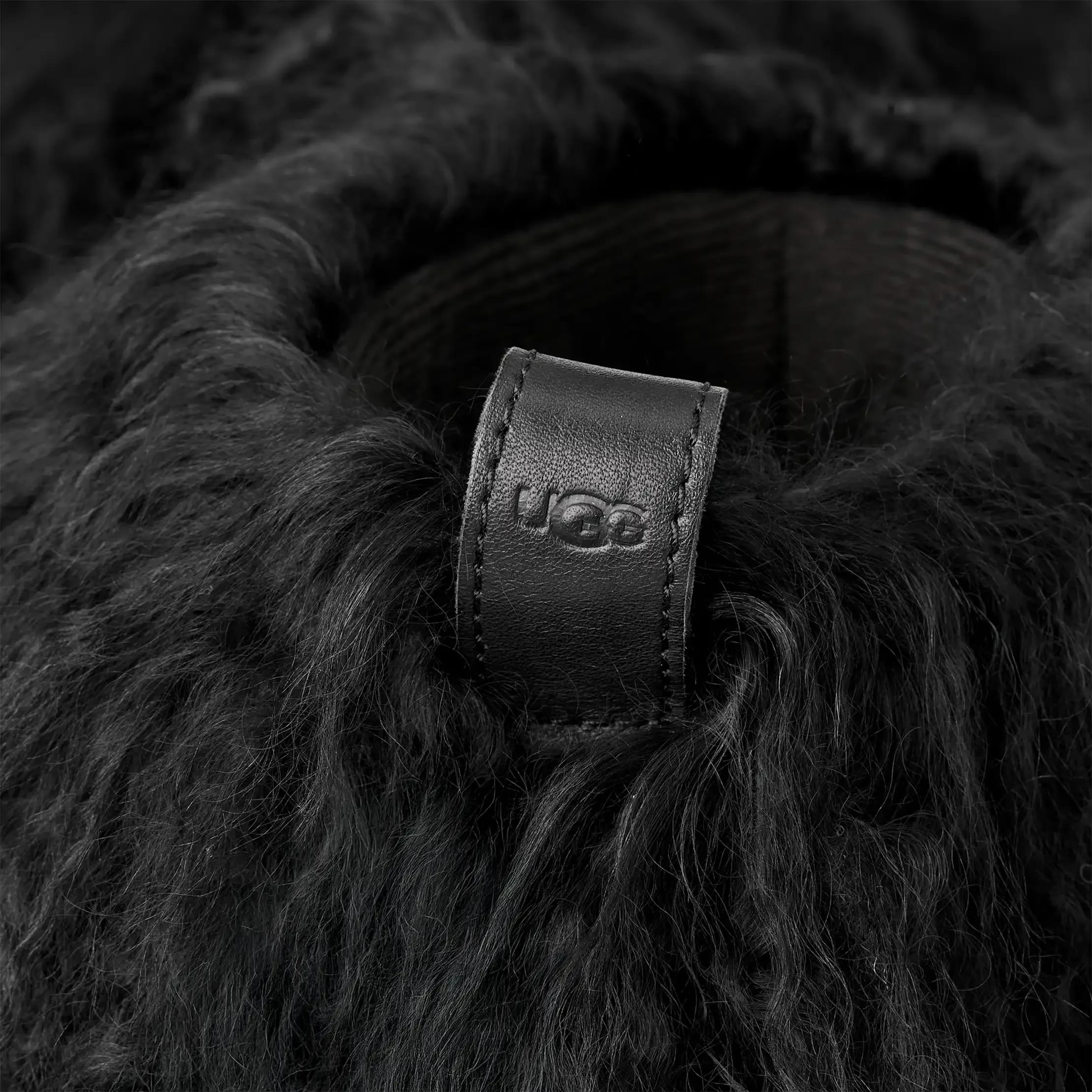 UGG Classic Short Fluff Momma Boot "Black"