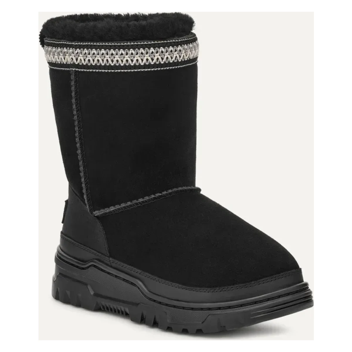 UGG Classic Short TrailGazer Laars Kids "Black"