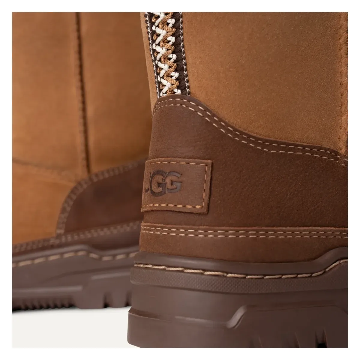UGG Classic Short TrailGazer Laars Kids "Chestnut"
