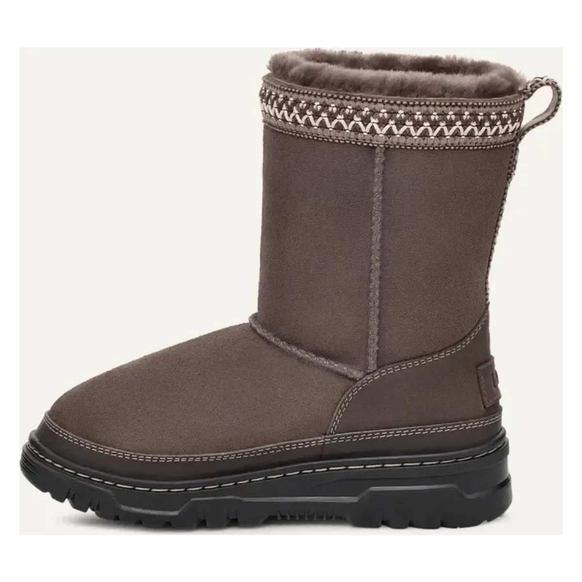 UGG Classic Short TrailGazer Laars Kids "Thunder Cloud"