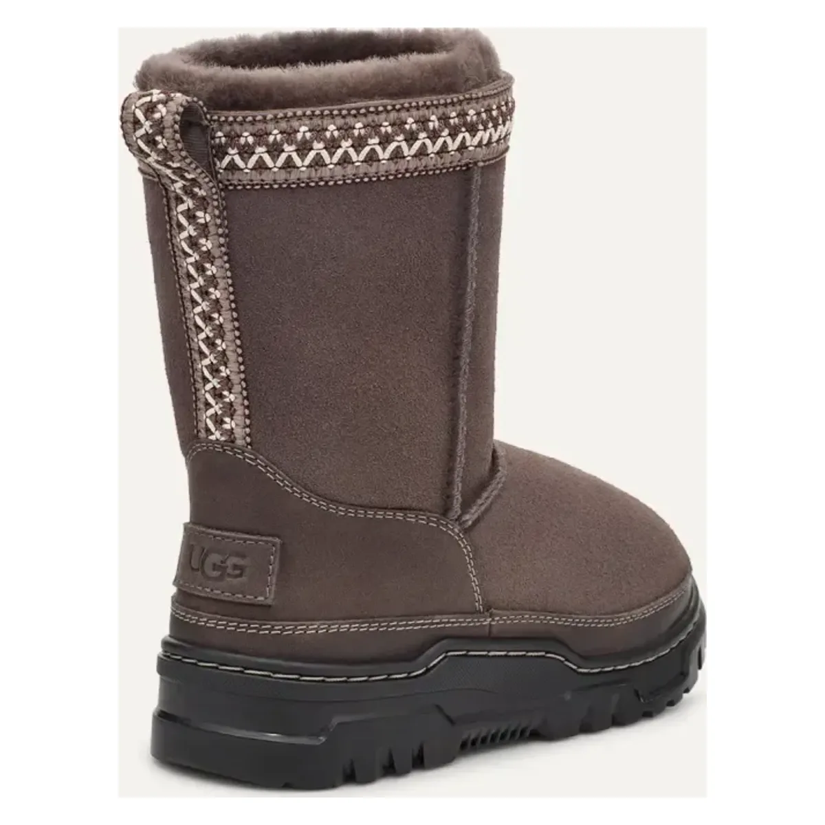 UGG Classic Short TrailGazer Laars Kids "Thunder Cloud"
