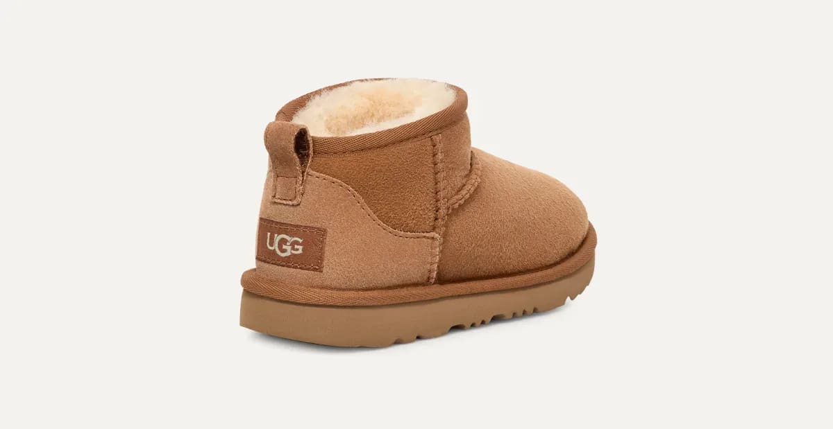 UGG Classic Ultra Mini Laars Kids "Chestnut"