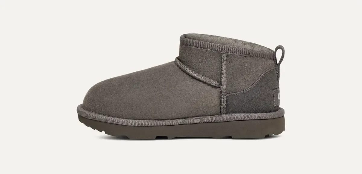 UGG Classic Ultra Mini Laars Kids "Grey"