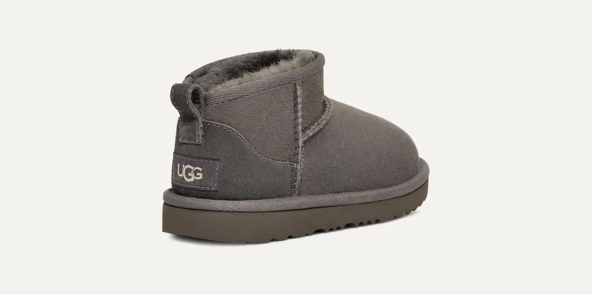 UGG Classic Ultra Mini Laars Kids "Grey"