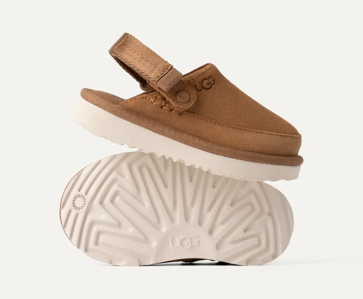 UGG Goldenstar Clog Kids "Chestnut"
