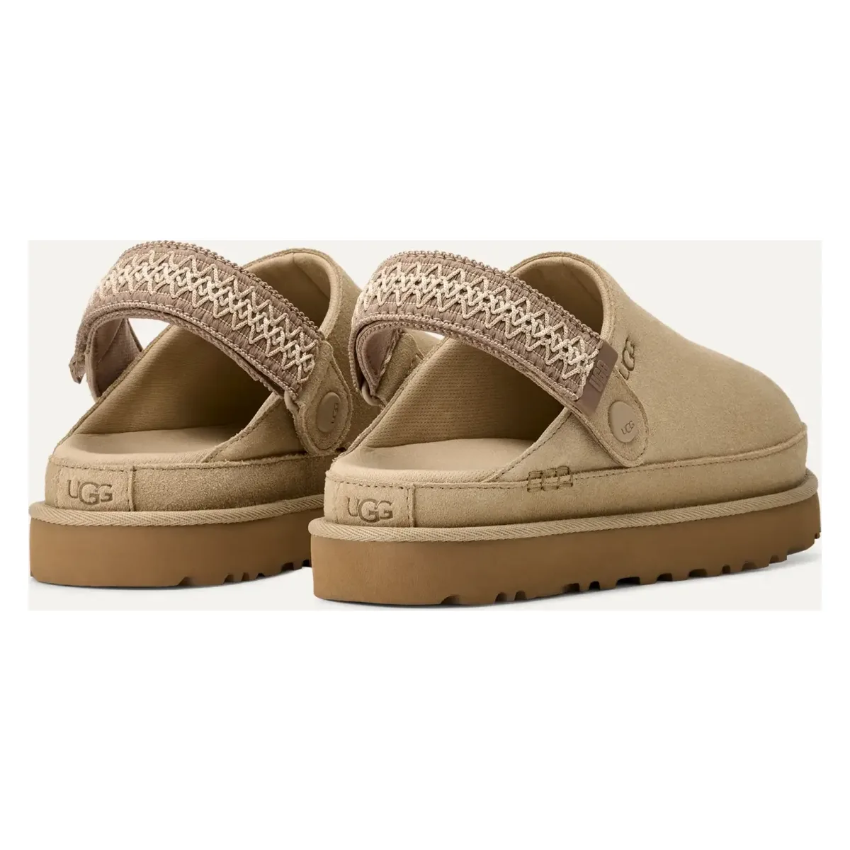 UGG Goldenstar UGGbraid Klomp "Mustard Seed"
