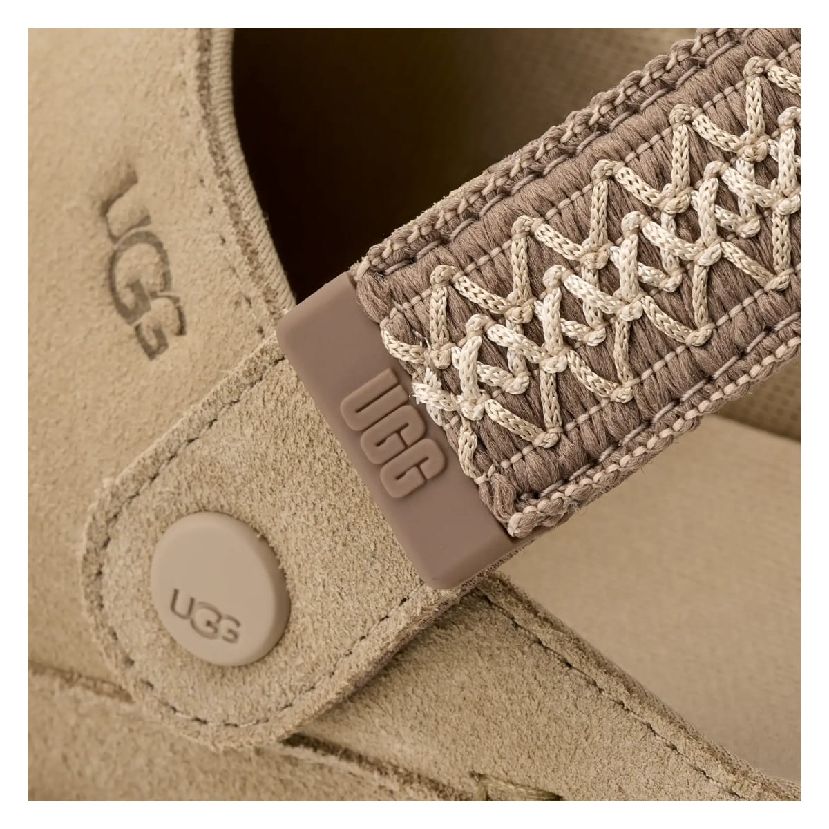 UGG Goldenstar UGGbraid Klomp "Mustard Seed"