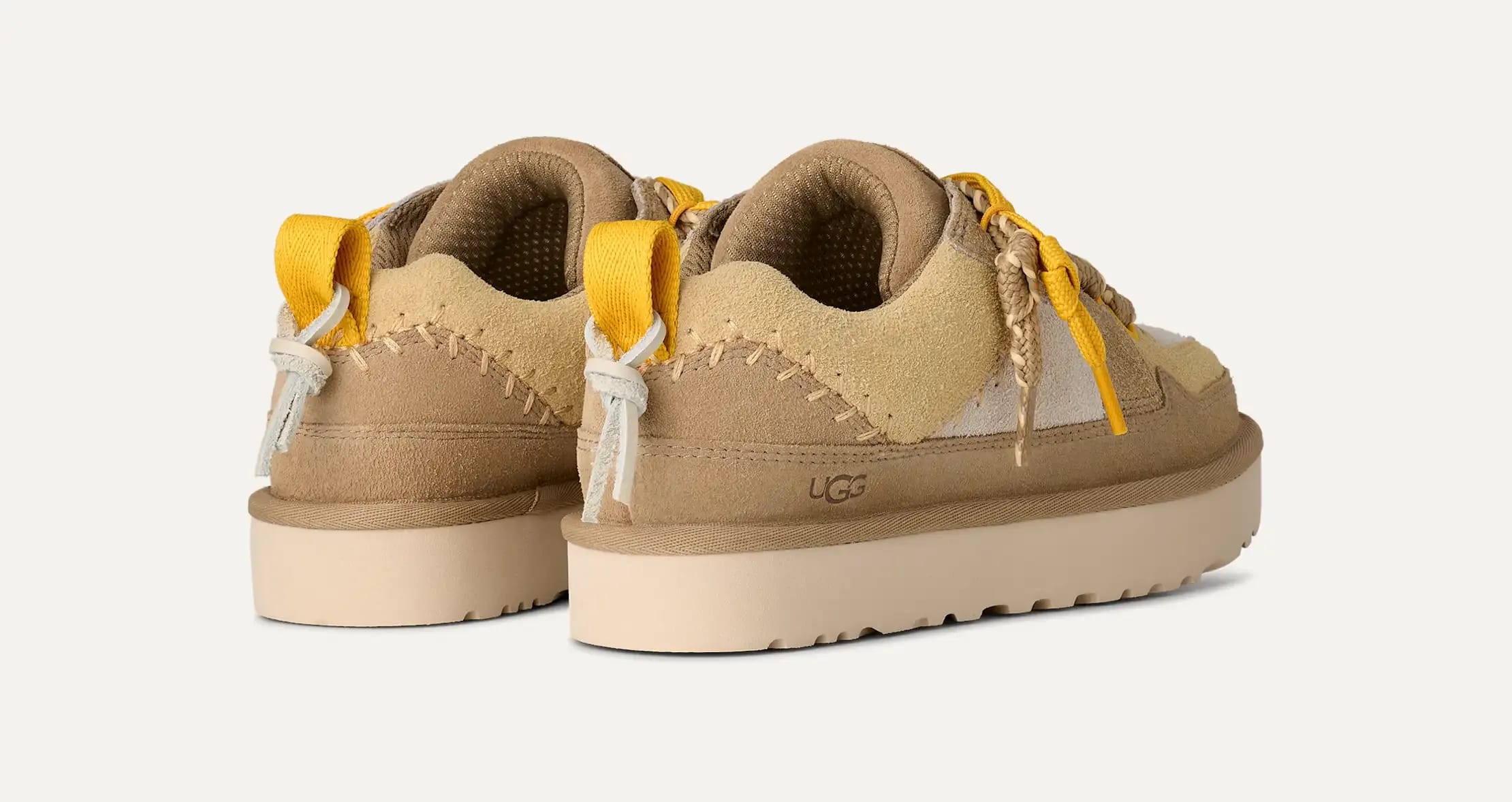 UGG Lo Lowmel Biarritz Dames "Mustard Seed"