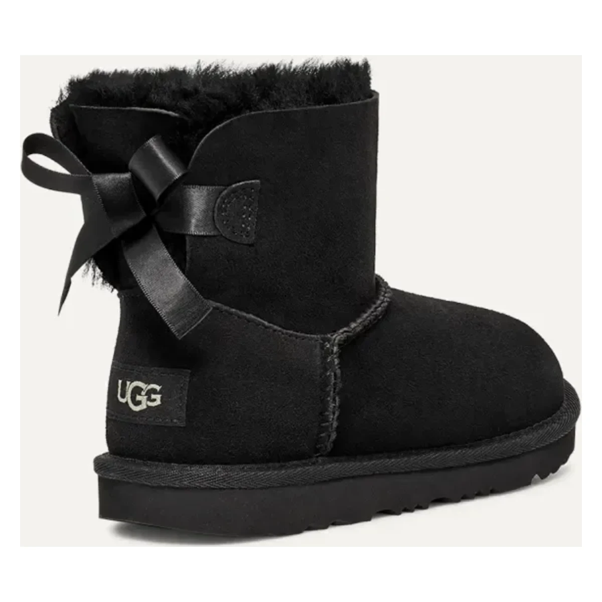 UGG Mini Bailey Bow II Laars Kids "Black"