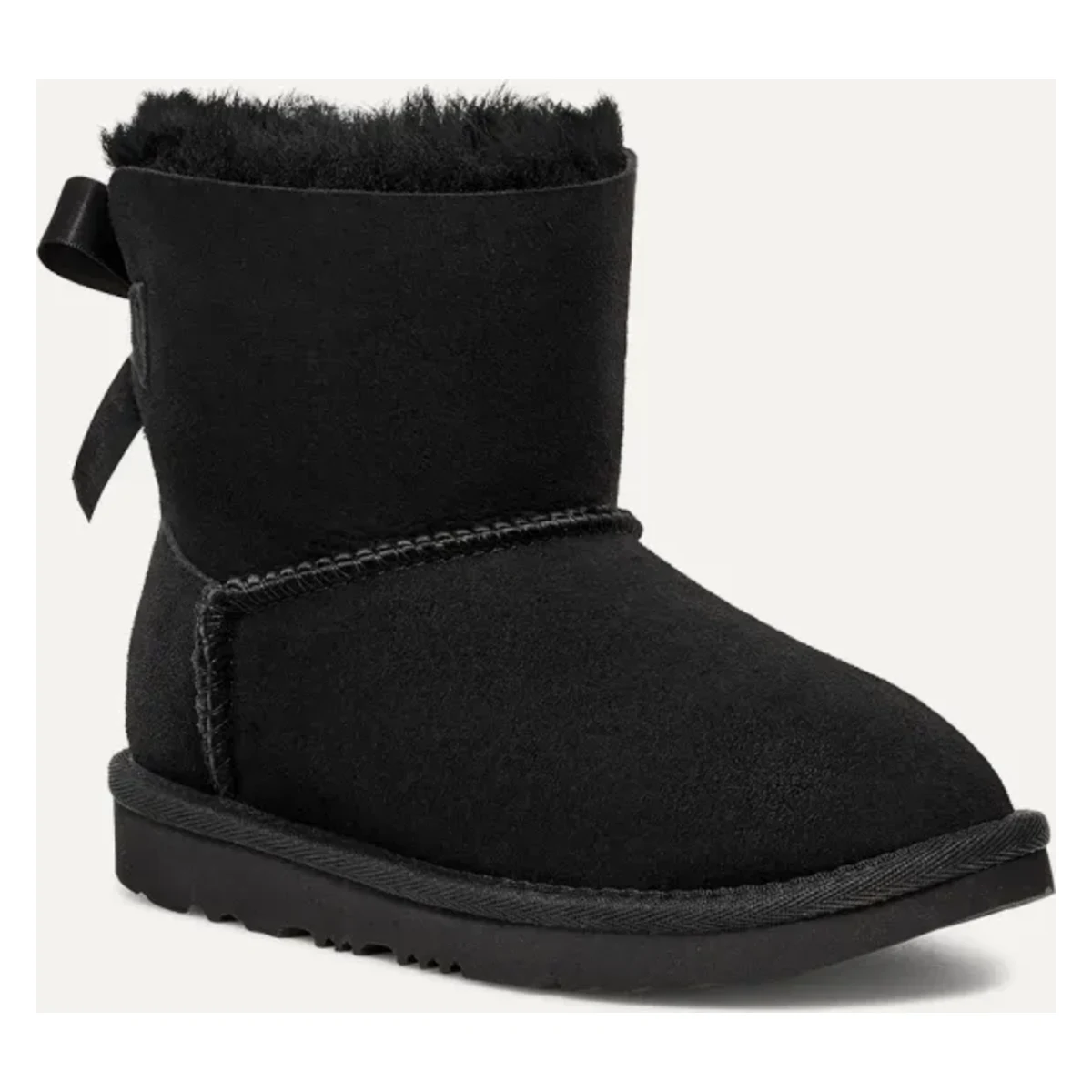 UGG Mini Bailey Bow II Laars Kids "Black"