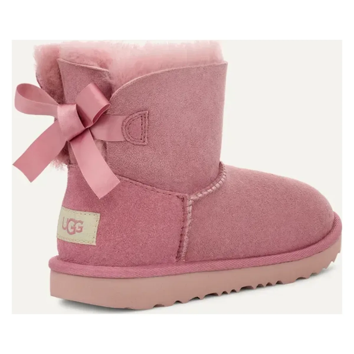 UGG Mini Bailey Bow II Laars Kids "Dusty Orchid"