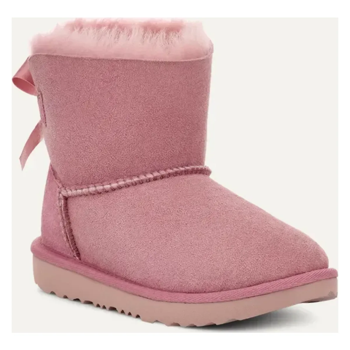 UGG Mini Bailey Bow II Laars Kids "Dusty Orchid"