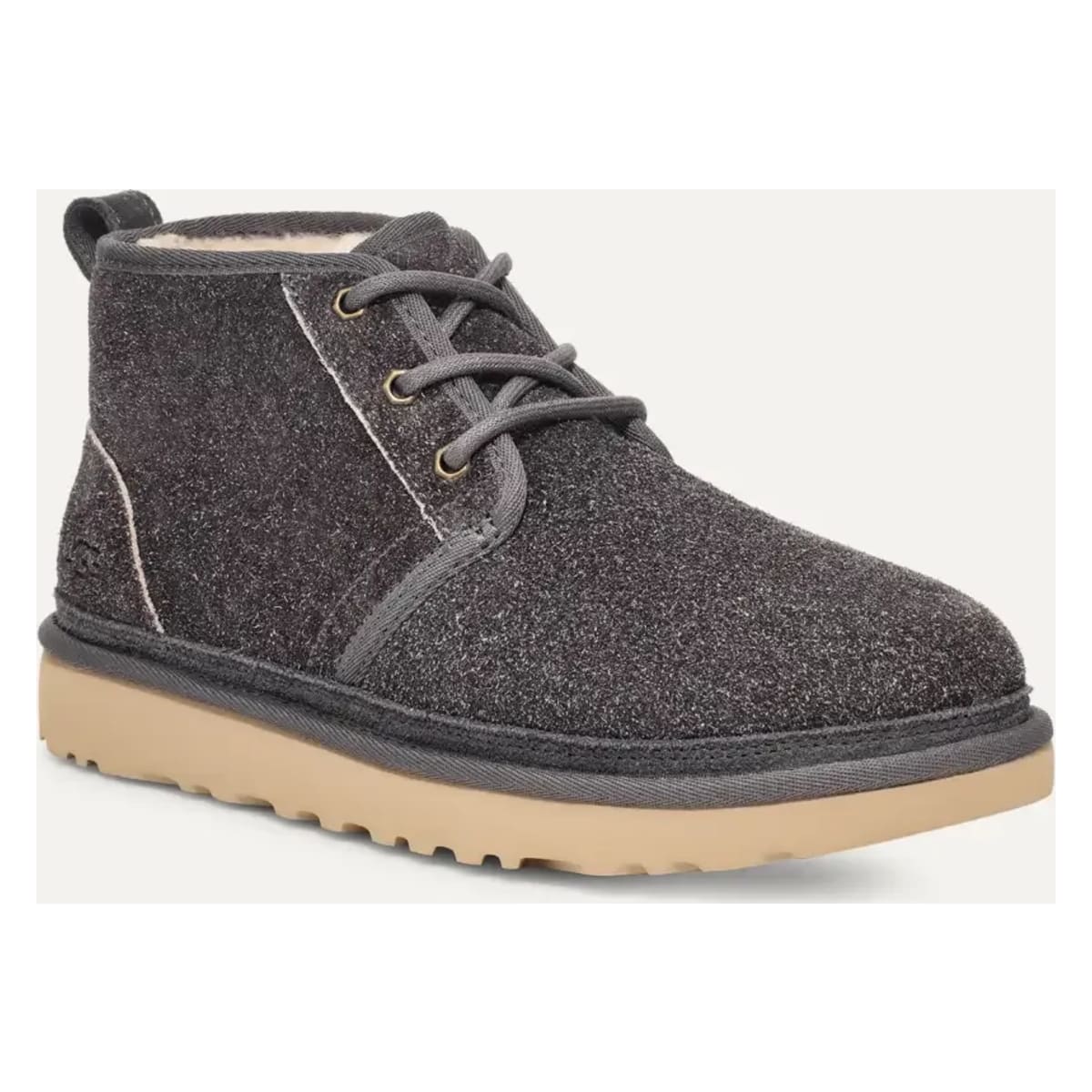 UGG Neumel Shaggy Suede Laars Heren "Dark Grey"