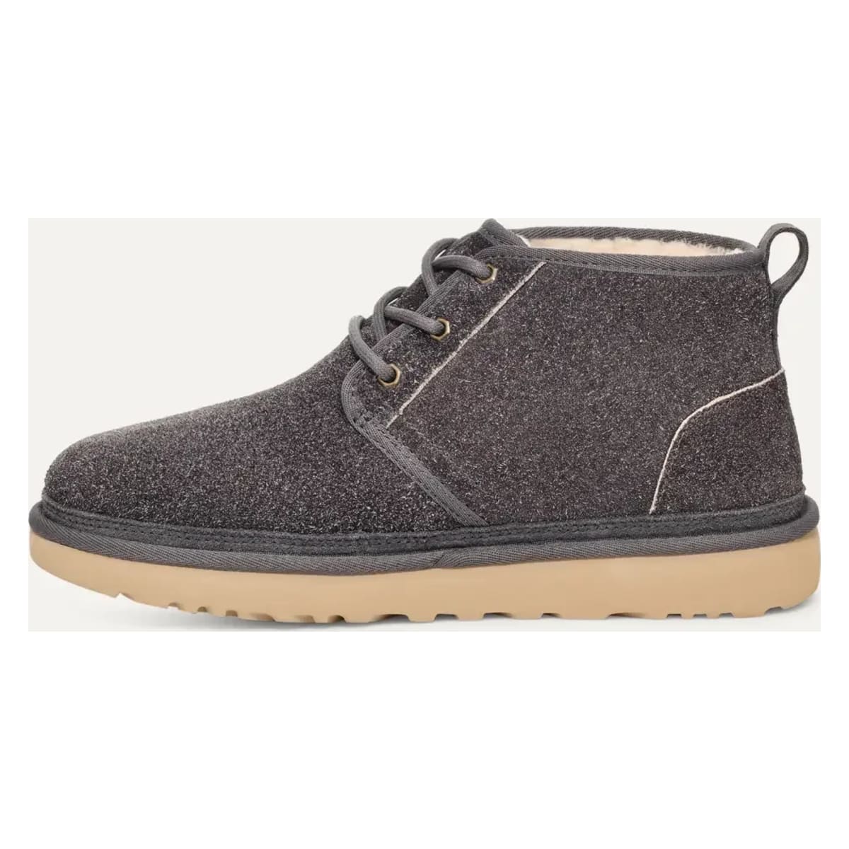 UGG Neumel Shaggy Suede Laars Heren "Dark Grey"