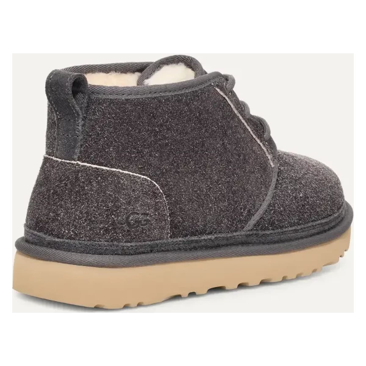 UGG Neumel Shaggy Suede Laars Heren "Dark Grey"