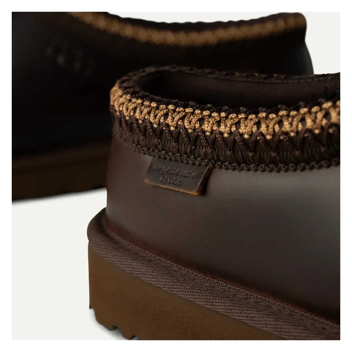 UGG Tasman Leather Regenerate Heren "Ironwood"