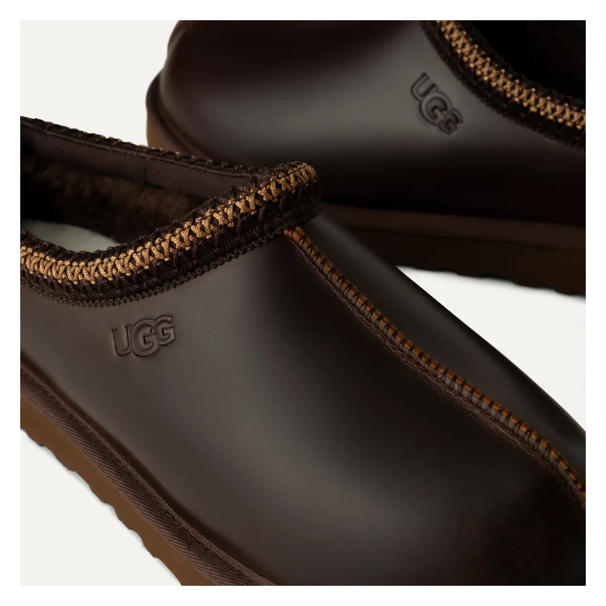 UGG Tasman Leather Regenerate Heren "Ironwood"