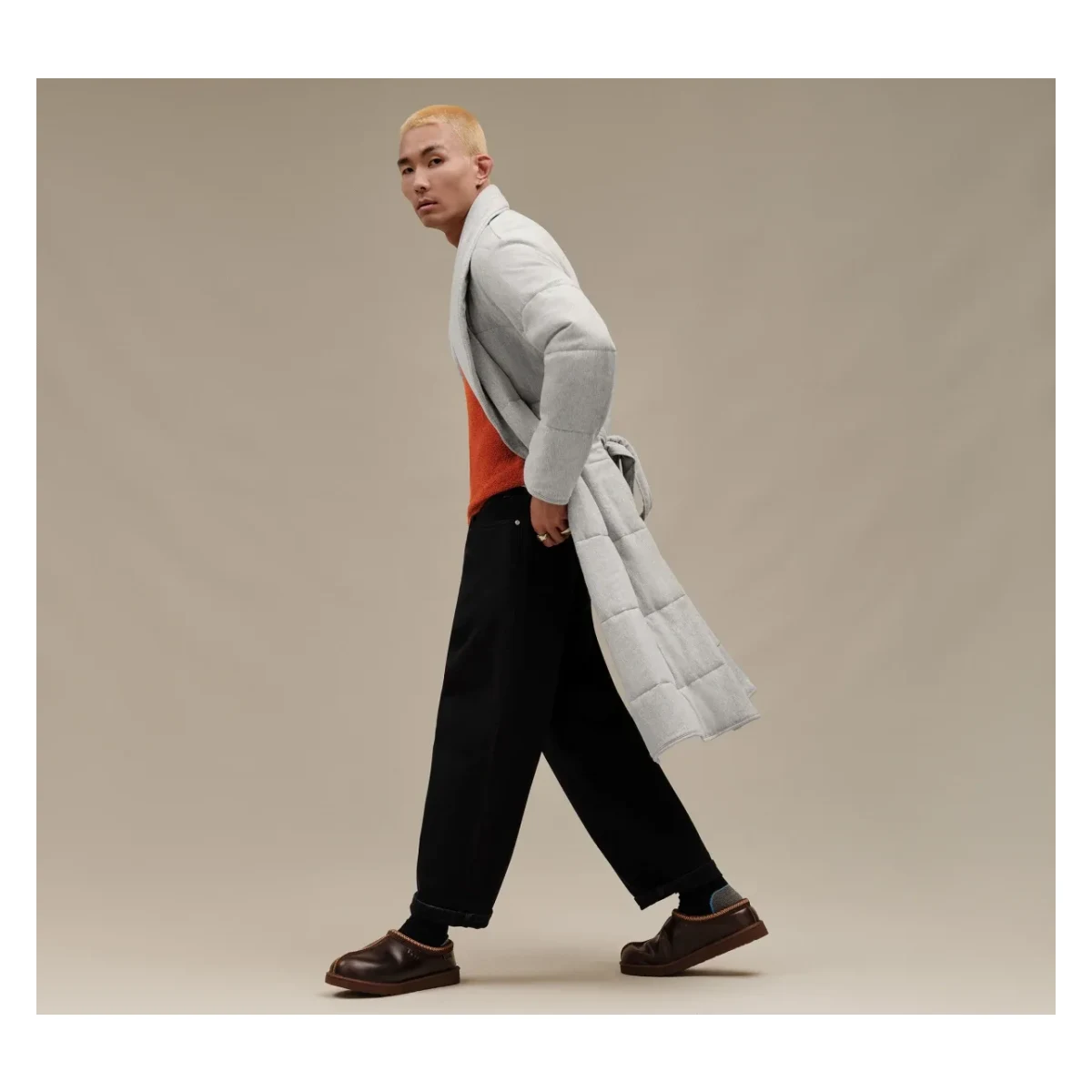 UGG Tasman Leather Regenerate Heren "Ironwood"
