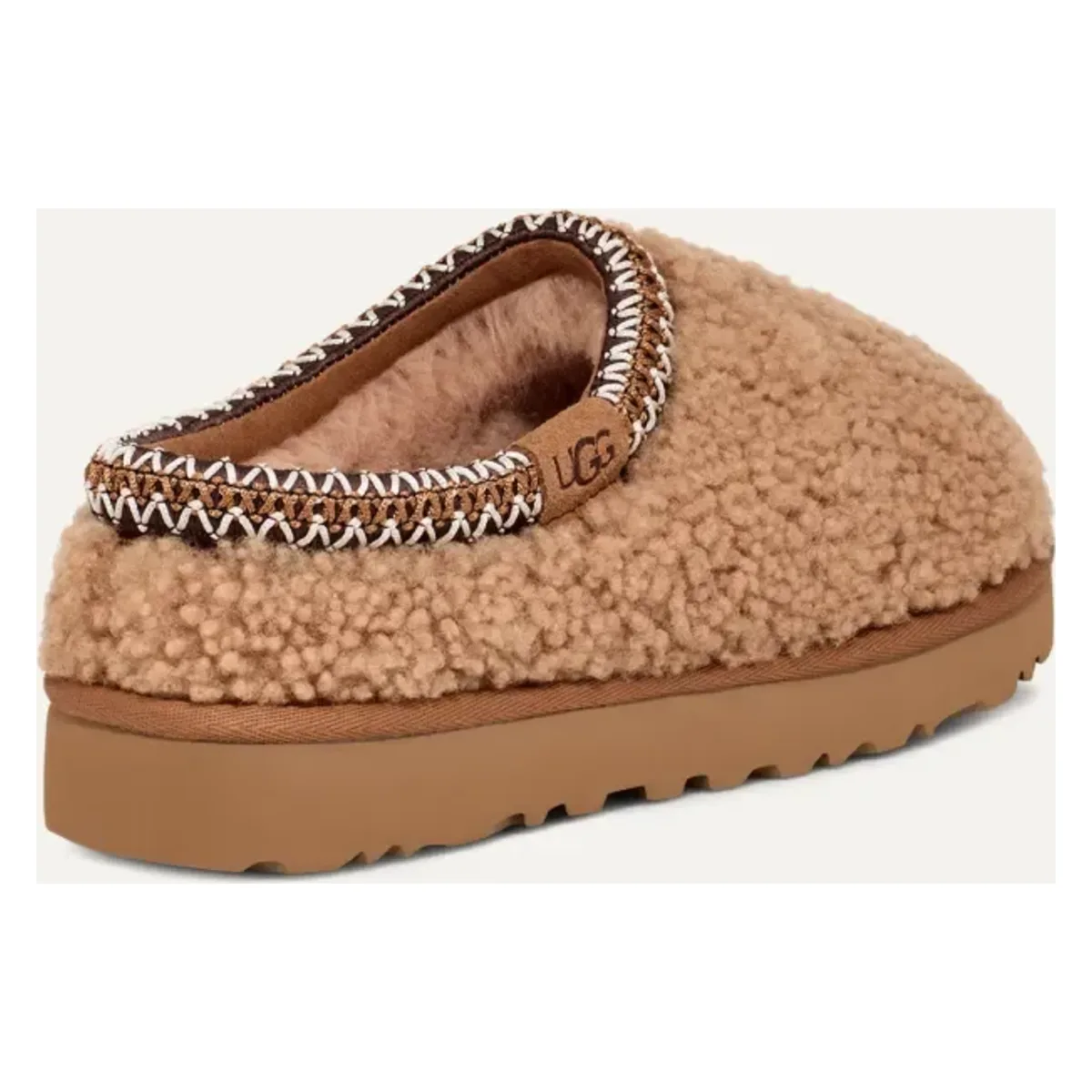 UGG Tasman Maxi Curly Dames "Chestnut"