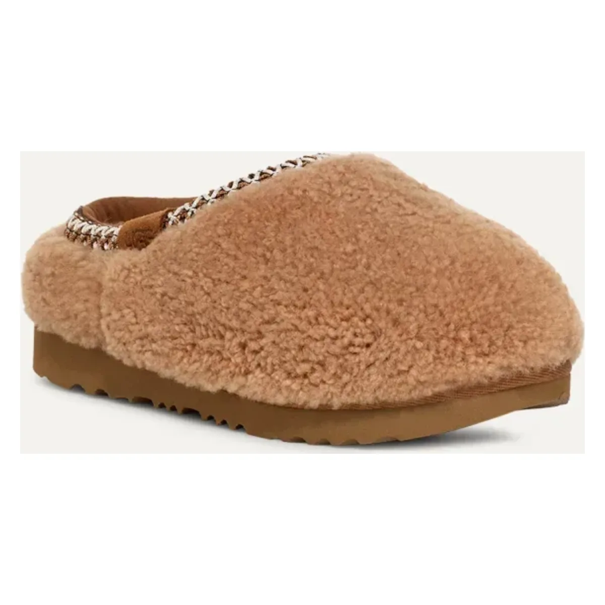 UGG Tasman Maxi Curly Kids "Chestnut"