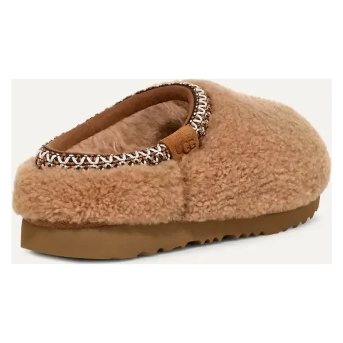 UGG Tasman Maxi Curly Kids "Chestnut"